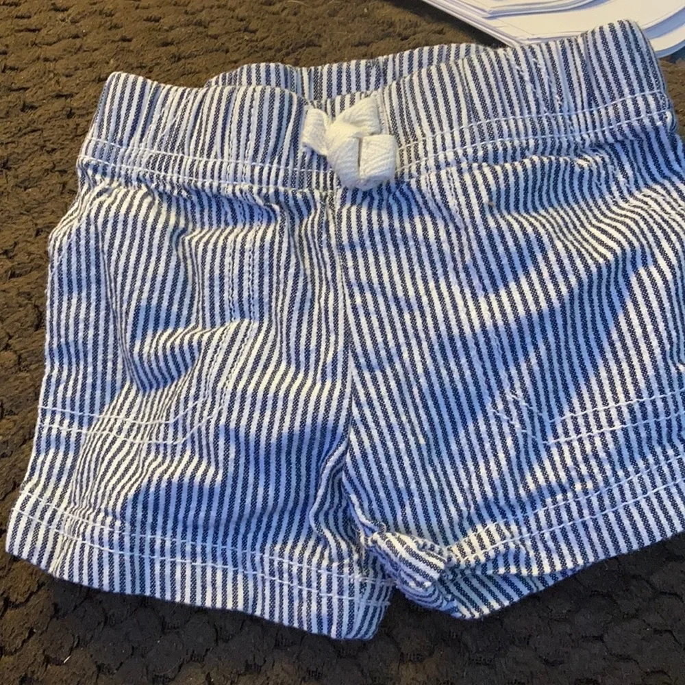 Just one you pinstripe shorts 3 months